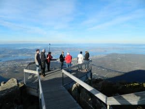Mt Wellington lookout