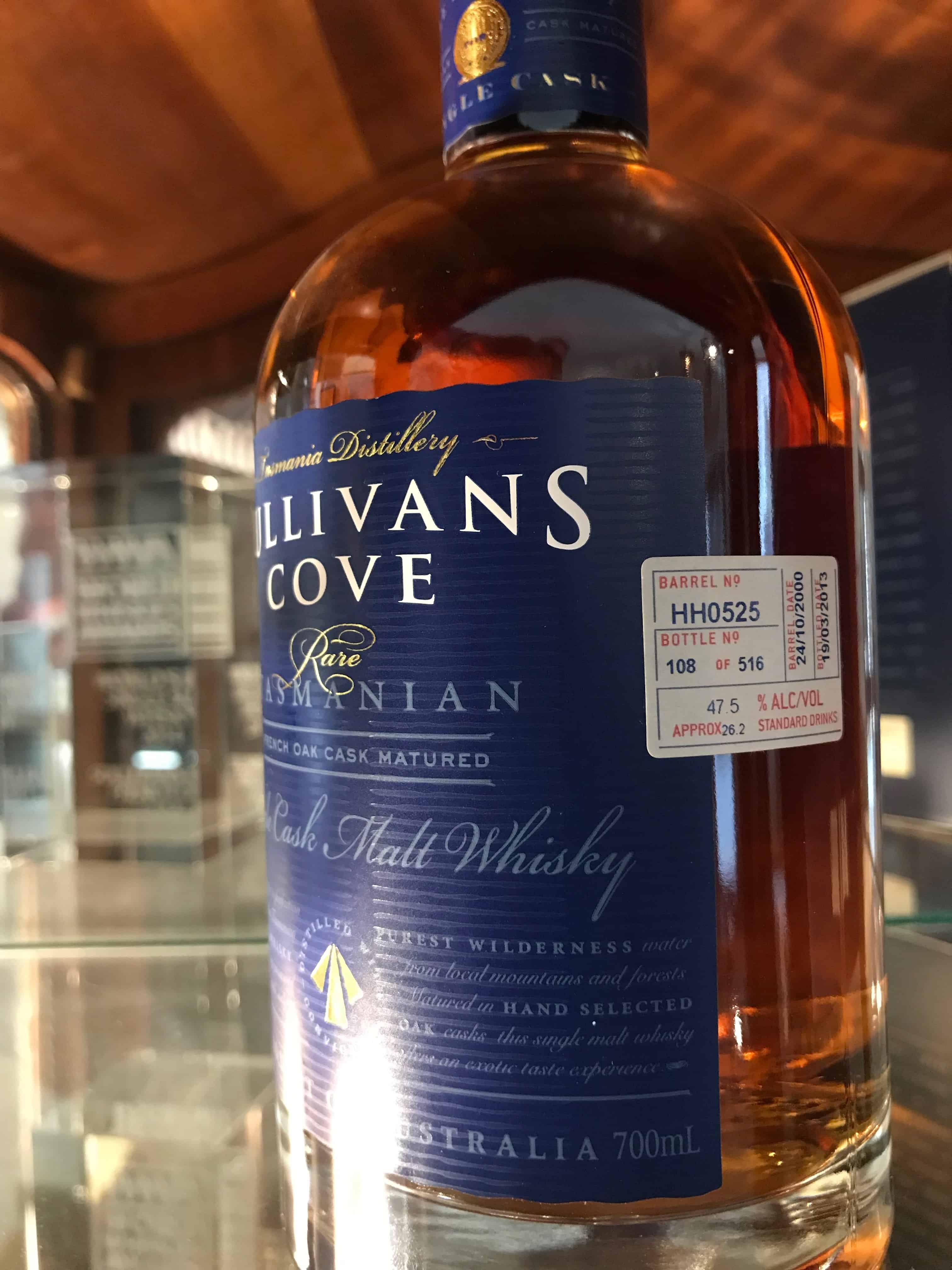 Sullivan Cove Whisky 2014